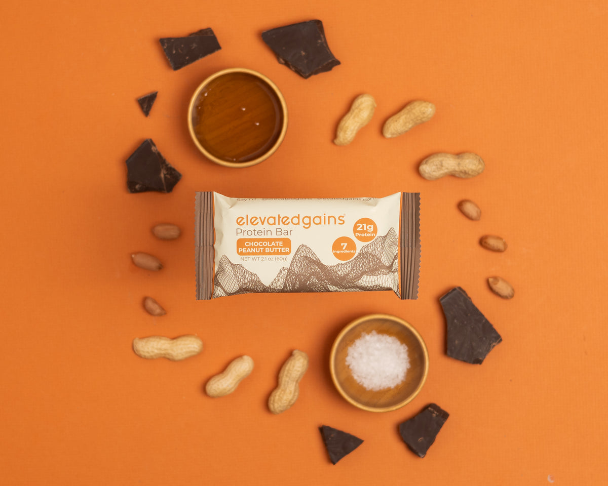 Chocolate Peanut Butter with its ingredients